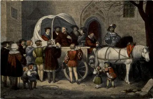 Wittenberg - Luthers Abreise -618708