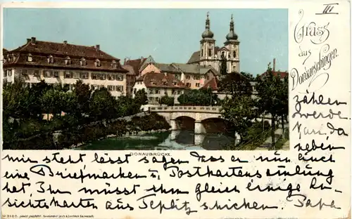 Donaueschingen, Donaubrücke -520786