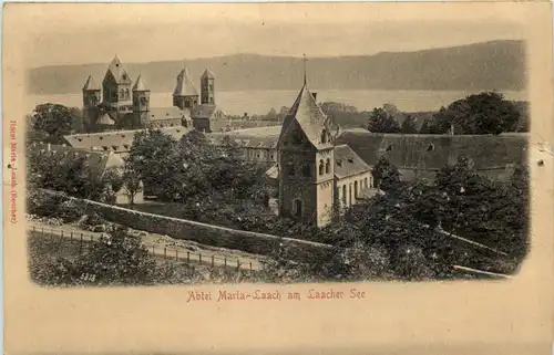 Abtei Maria-Laach am Laacher See - Reliefkarte -620068