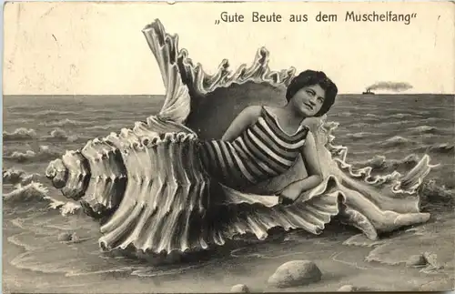 Gute Beute aus dem Muschelfang -620368