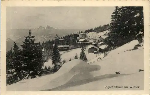 Rigi Kaltbad im Winter -630156