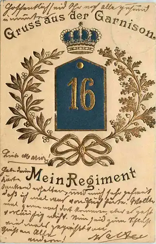 Gruss aus der Garnison - 16. Mein Regiment -620548