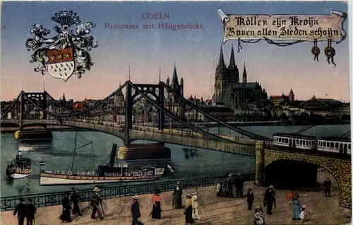 Köln mit Hängebrücke -621008