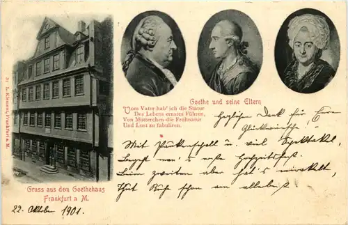 Gruss aus Frankfurt - Goethehaus -621068