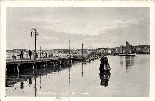 Pontonbroen over Limfjorden -630816