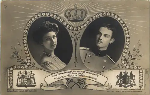 Prinz Ernst August und Prinzessin Victoria Louise -621248