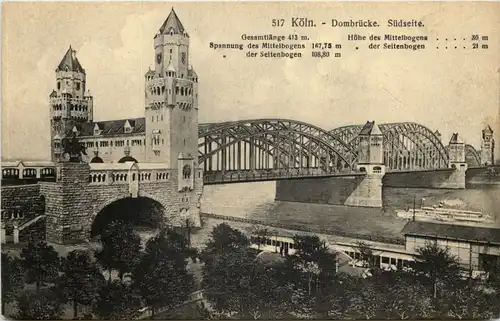 Köln - Dombrücke -621488