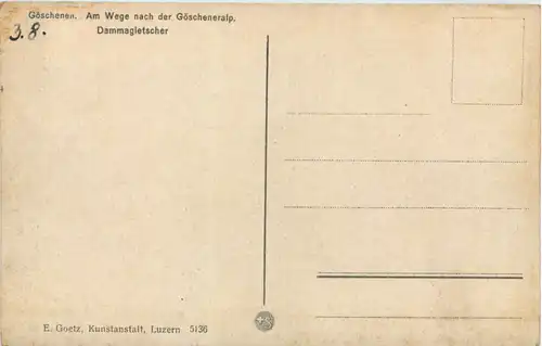 Göschenen - Am Wege nach der Göscheneralp -621548