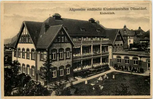 Düsseldorf - Allgemeine städtische Krankenanstalten -621748