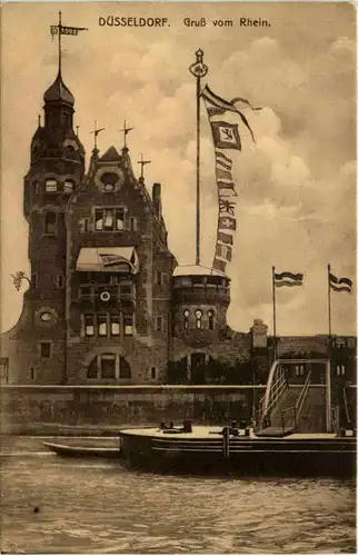 Düsseldorf - Gruss vom Rhein -622628