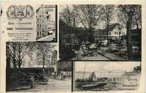 Gruss aus Düsseldorf-Niedercassel - Brauerei Gebr. Schmittmann -622868