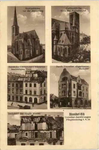 Düsseldorf-Bilk - Unwetter Zerstörungen 1924 -622908