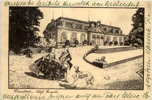 Düsseldorf - Schloss Benrath -622968