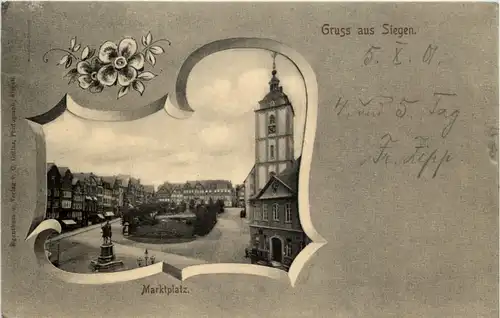 Gruss aus Siegen - Marktplatz -632720