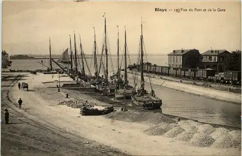 Blaye - Port et la Gare -623268