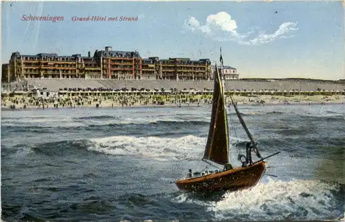 Scheveningen - Grand hotel met Strand -633108