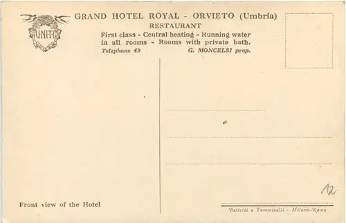 Orvieto - Grand Hotel Royal -623668