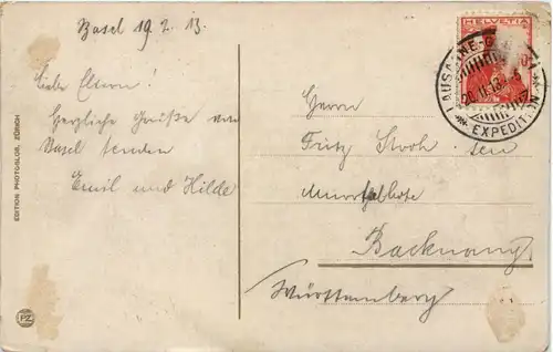 Basel - Mittlere Rheinbrücke -633296