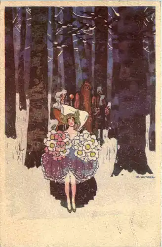 Künstlerkarte E. Kutzer -624008