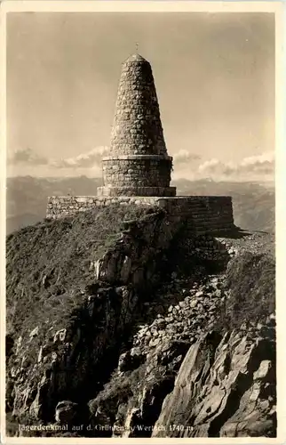 Jägerdenkmal auf dem Grünten Wertach -624408