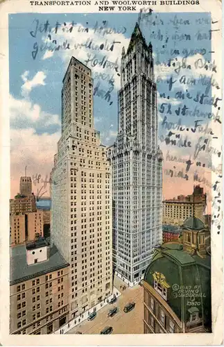 New York - Woolworth Building -624448