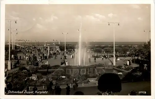 Ostseebad Zoppot - Kurgarten -625304