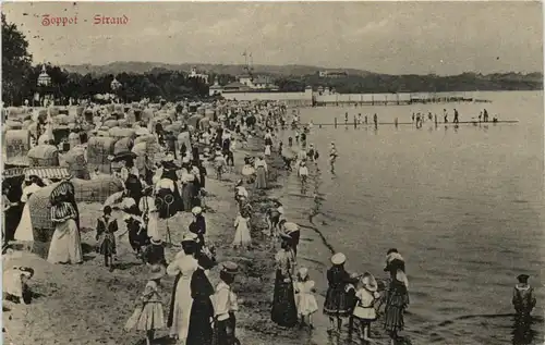 Ostseebad Zoppot - Strand -625780