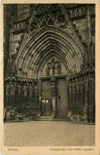 Erfurt, Domportal: Die zwölf Apostel -511640