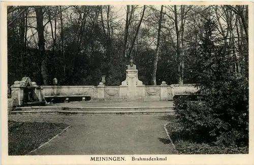 Meiningen, Brahmsdenkmal -512460