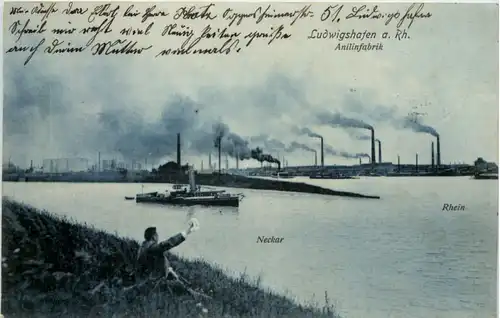 Ludwigshafen, Anilinfabrik -512640