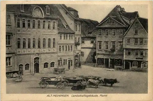 Alt-Meiningen, Landschaftsgebäude, Markt -513280