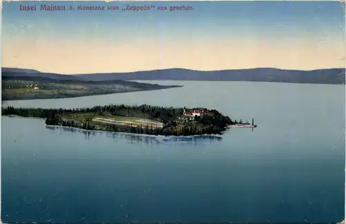 Konstanz, Insel Mainau, v. Zeppelin aus gesehen -523002