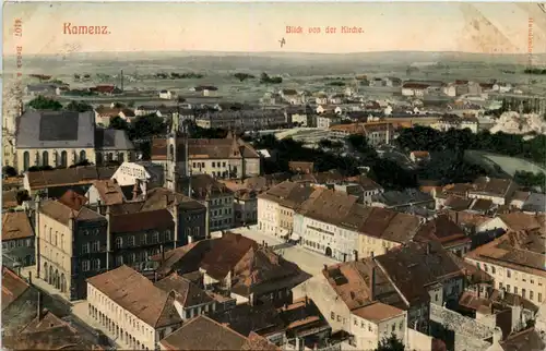 Kamenz, Blick von der Kirche -523122