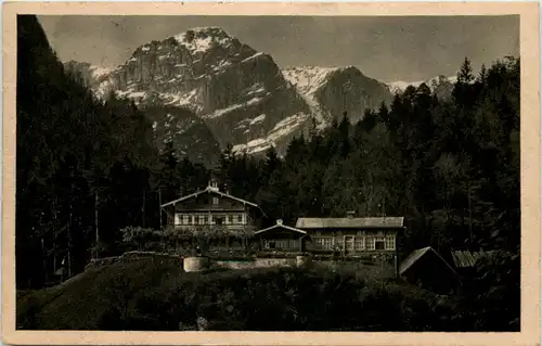 Bad Reichenhall, Alpengaststätte zum Schroffen -523246