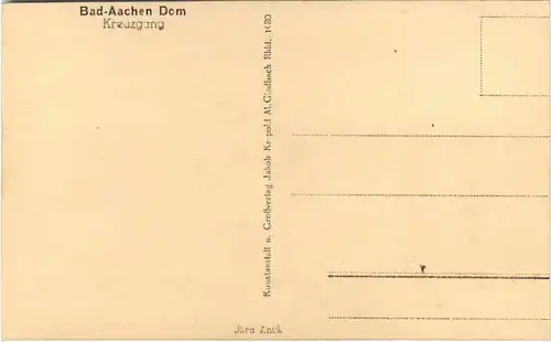 Aachen, Dom, Kreuzgang -513600