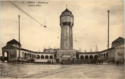 Düren, Wasserturm -514140