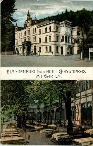 Blankenburg - Hotel Chrysopras mit Garten -634856
