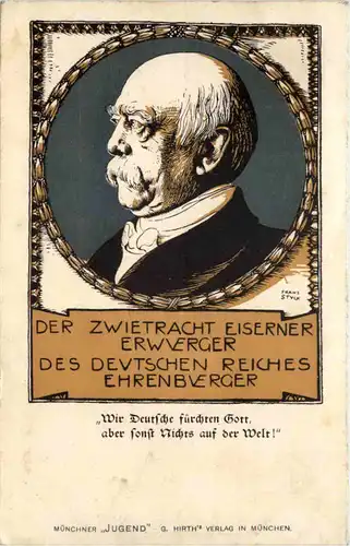 Otto von Bismarck - Münchner Jugend -634916
