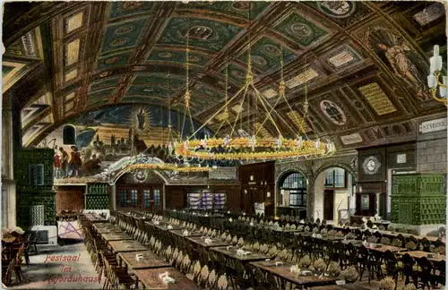 München - Festsaal im Hofbräuhaus -635356