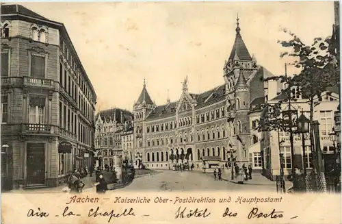 Aachen, Kaiserliche Ober-Postdirektion und Hauptpostamt -514720