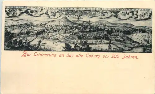 Erinnerung an das alte Coburg vor 200 Jahren -635416