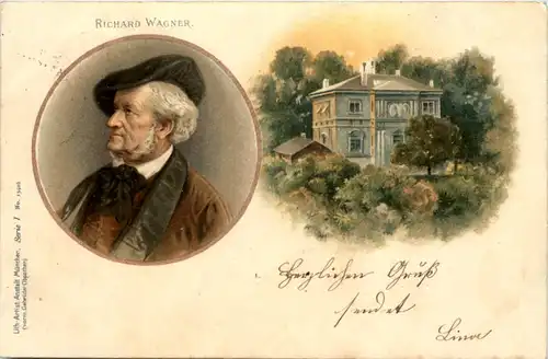 Bayreuth - Richard Wagner - Litho -635576