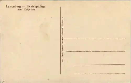 Luisenberg - Fichtelgebirge - Insel Helgoland -635856