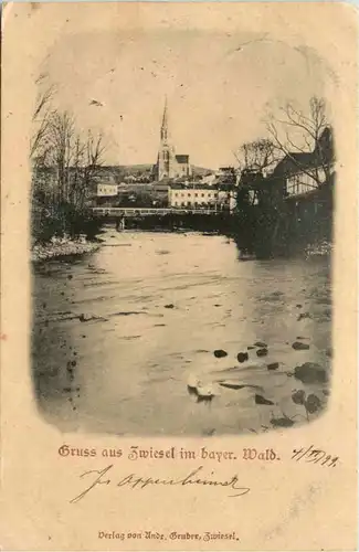 Gruss aus Zwiesel im bayr. Wald -636096