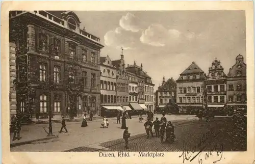 Düren, Marktplatz -515580