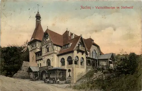 Aachen, Waldschlösschen im Stadtwald -515660