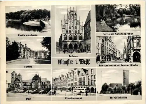 Münster i. W., div. Bilder -516018