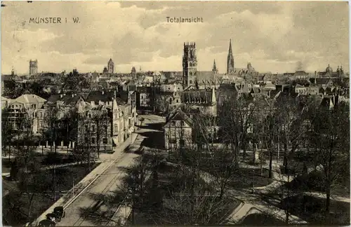 Münster i. W., Totalansicht -516574