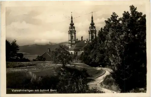 Vierzehnheiligen mit Schloss Banz - Staffelstein -637496