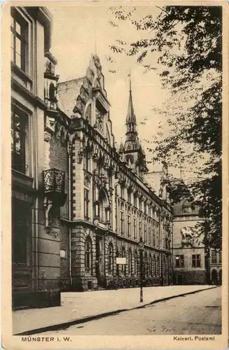 Münster i. W., Kaiserl. Postamt -517776